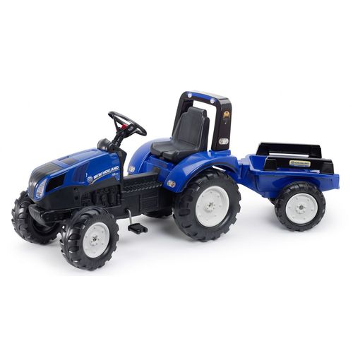 Les Petits Jardiniers Tracteur New Holland Avec Remorque