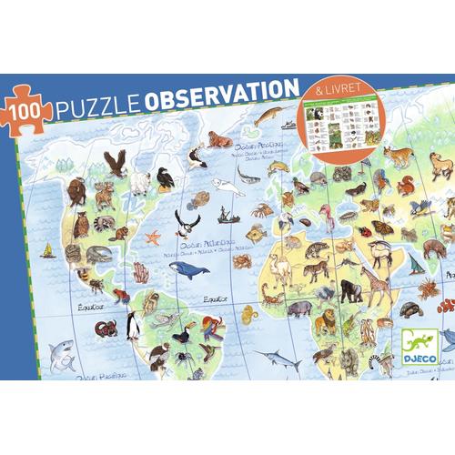 Djeco Puzzle Observation Animaux