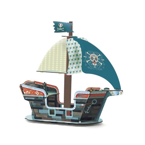Djeco Bateau Pirate 3d