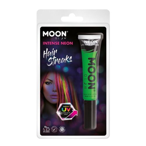 Peinture Mèches Cheveux Vert Fluo Uv