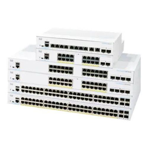 Cisco Business 350 Series 350-24P-4X - Commutateur - C3 - Géré - 24 x 10/100/1000 (PoE+) + 4 x 10 Gigabit SFP+ - Montable sur rack - PoE+ (195 W)