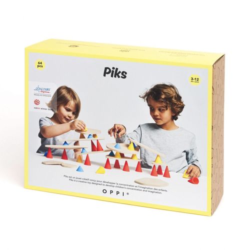Oppi Toys Piks Big Kit 64 Pièces