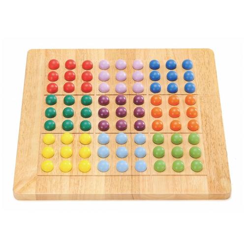 Riviera Games - Sudoku en bois Rainbow Pas Cher