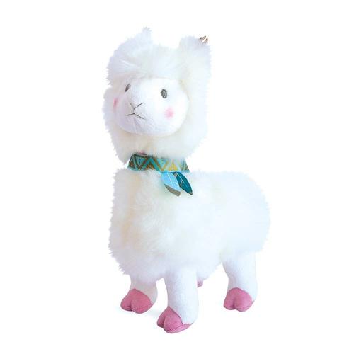 Histoire D'ours Lama Blanc - 30 Cm