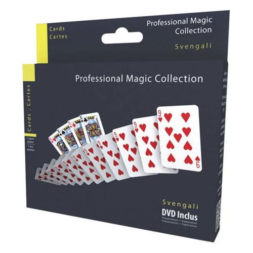 Professional Magic Collection Tour De Magie - Cartes Svengali Avec Dvd