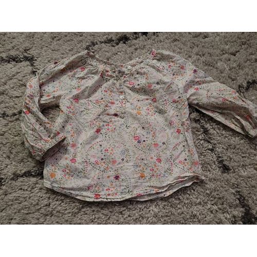 Blouse Fleurie H&m 12-18 Mois