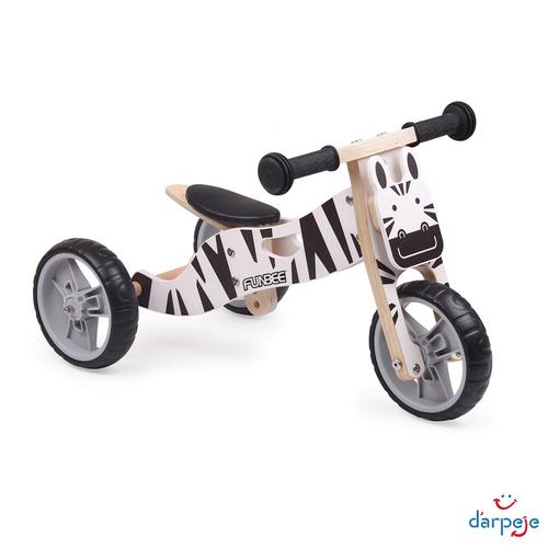 FUNBEE Porteur bois volutif 2 en 1 2 3 roues Lion Z bre Rakuten