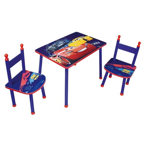 Cars 3 Table + 2 Chaises Cars 3