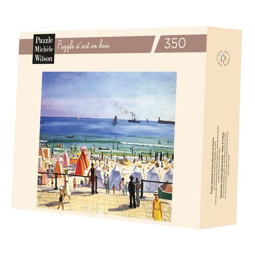 Puzzle Michèle Wilson 350p La Plage Des Sables-D'olonne