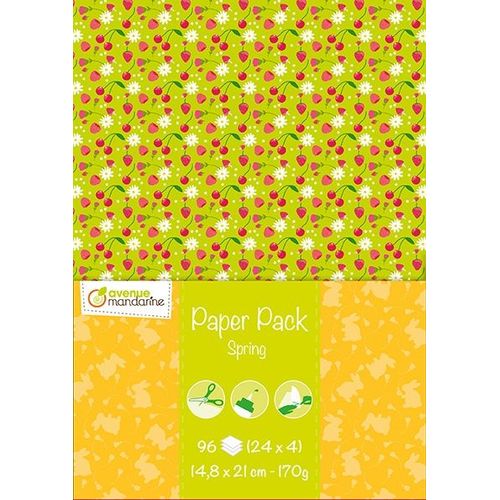 Avenue Mandari Paper Pack, A5 - Spring