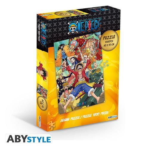 Abystyle One Piece - Puzzle 1000 Pièces - Equipage De Luffy