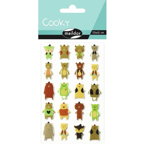 Maildor Cooky, Sach 1 Pl 7,5x12cm, Ours