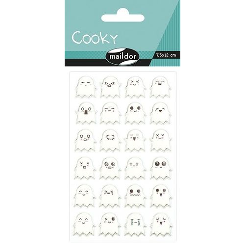 Maildor Cooky, Sach 1 Pl 7,5x12cm, Fantômes