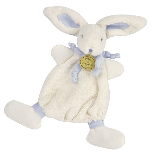 Doudou Et Compagnie Lapin Bonbon - Doudou Bleu
