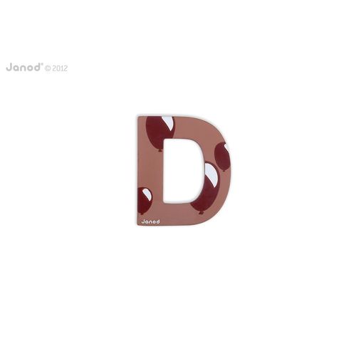 Janod Lettre Bois Abcdéco - D