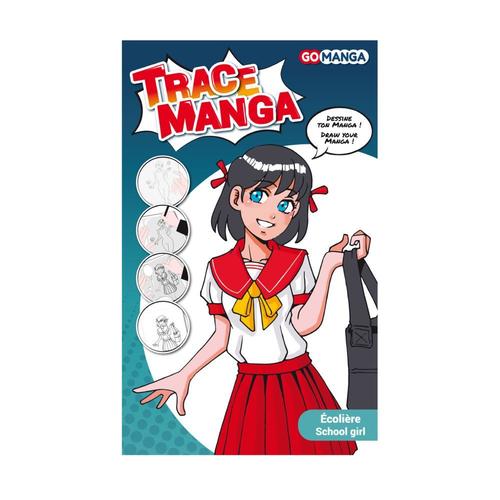Oz International Go Manga - Trace Manga "Ecolière