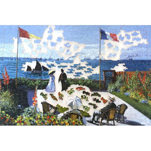 Puzzle Michèle Wilson 650p Terrasse À Sainte Adresse