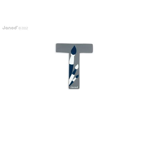 Janod Lettre Bois Abcdéco - T