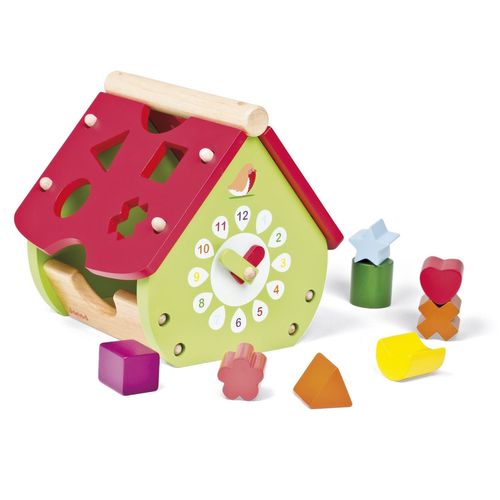 Jouets D'eveil Maison À Formes Jardin (Bois)