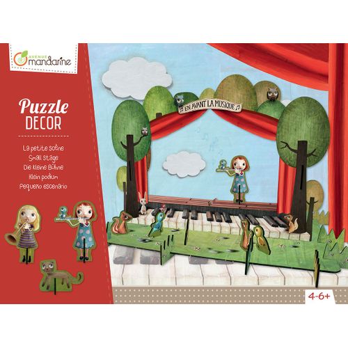 Avenue Mandari Chloé Rémiat, Puzzle Décor Théâtre