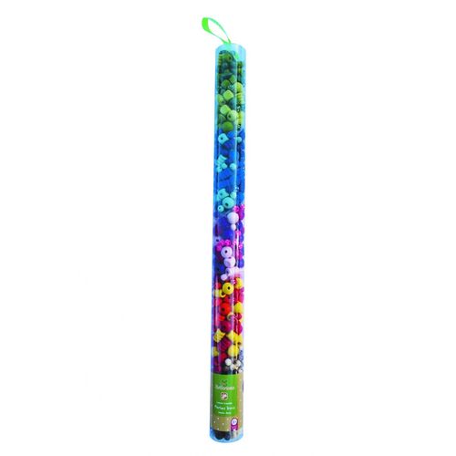 Sycomore Perles - Tube Perles Bois En Display