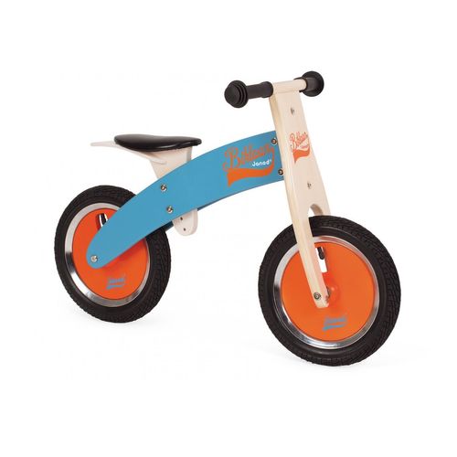 Janod Draisienne Bois Bikloon Bleue / Orange