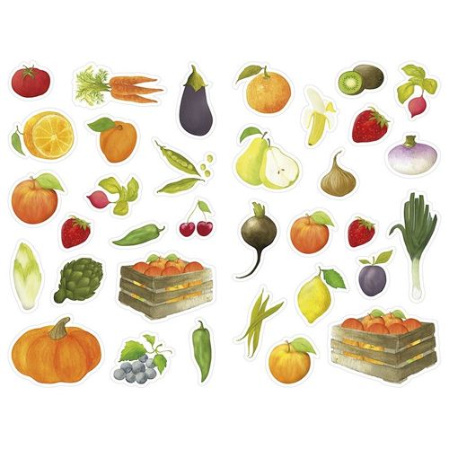 Maildor Mimi Stick', Sach 12 Pl 21x16cm, Fruits Et Légumes