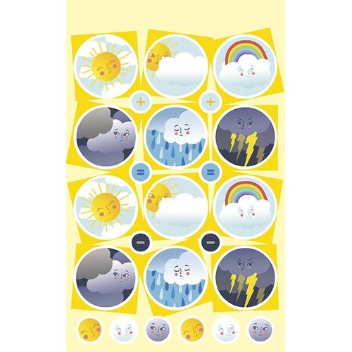 Maildor Book Stick', Book 8 Pl 11,5x18,5cm, Etiquettes Appréciations