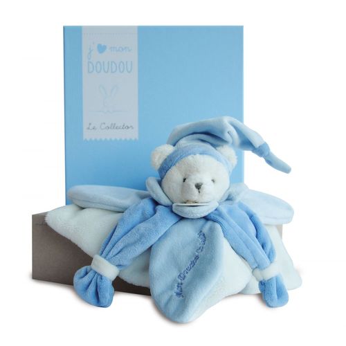 Doudou Et Compagnie J'aime Mon Doudou - Collector Ours Bleu