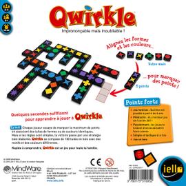 Qwirkle voyage jeu de société formes et couleurs achat pas cher en