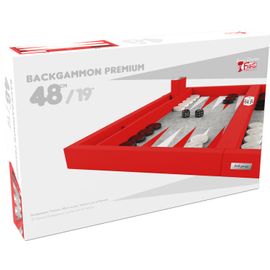 Ferti Backgammon Luxe Rouge 48cm