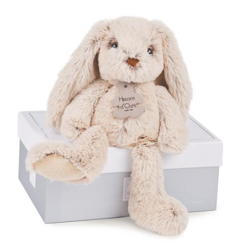 Histoire D'ours Copains Calins - Lapin Beige 25 Cm