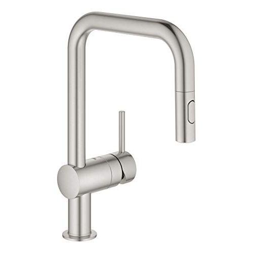 Grohe GROHE 32322DC2 Mitigeur évier, Chrome, U-Outlet