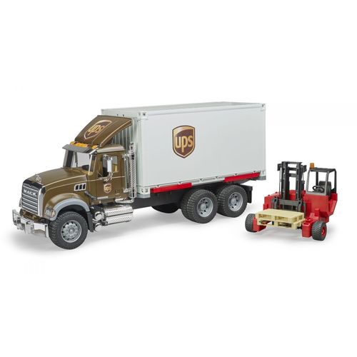 Bruder Camion Mack Granit Ups Avec Tire Palette