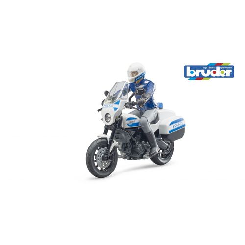 Scrambler Ducati Moto Scrambler Ducati Police Avec Policier