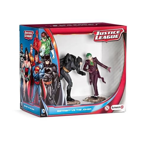 Schleich Justice League - Scenery Pack Batman Vs The Joker