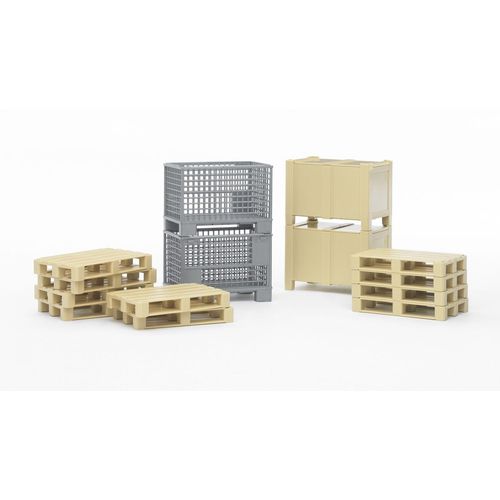Bruder Ensemble Logistique (Palettes, Caisses...)