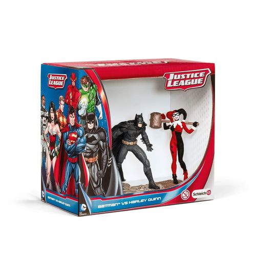 Schleich Scenery Pack Batman Vs. Harley Quinn