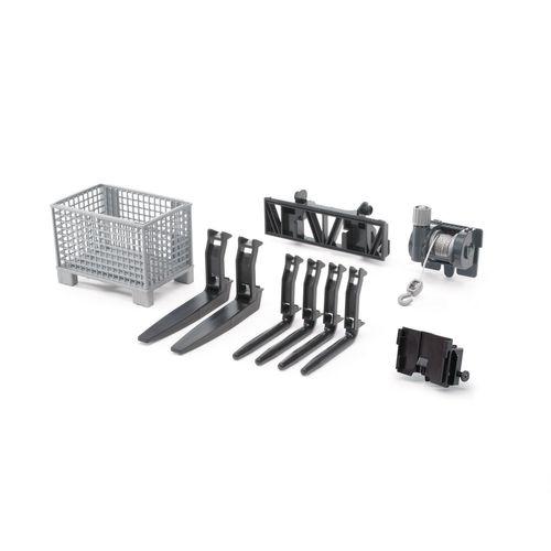 Bruder Fourche Avec Accessoires Pour Manitou