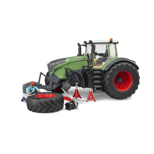 Bruder Tracteur Fendt 1050 Vario Avec Mécanicien Et Accessoires De Dépannage