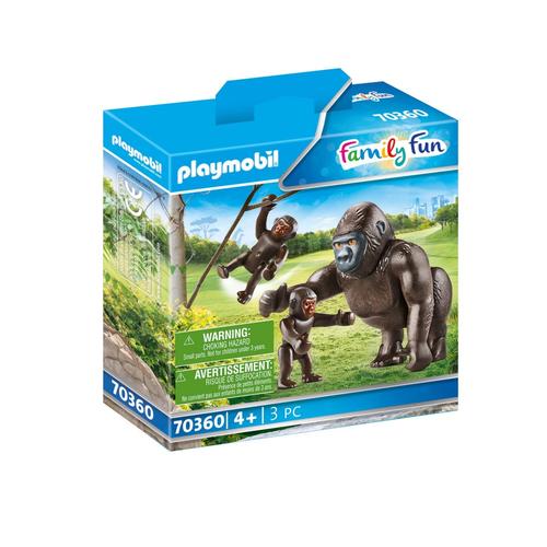 Playmobil 70360 - Gorille Avec Ses Petits