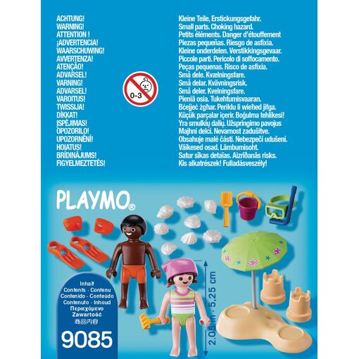 Playmobil 9085 - Enfants Et Ch�teaux De Sable - 4