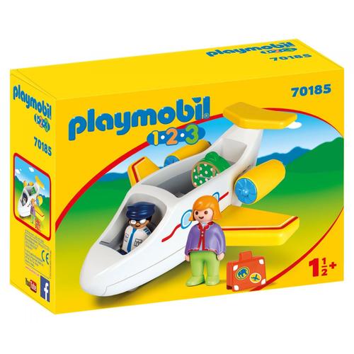 Playmobil 70185 - Avion Avec Pilote Et Vacancière