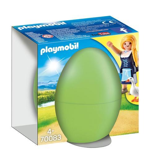 Playmobil 70083 - Jeune Fille Avec Oies