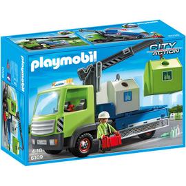 Playmobil - Camion de recyclage ordures - 6110 - Playmobil - Rue du Commerce