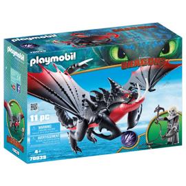 Playmobil 70040 - Harold et Astrid avec bébé dragon