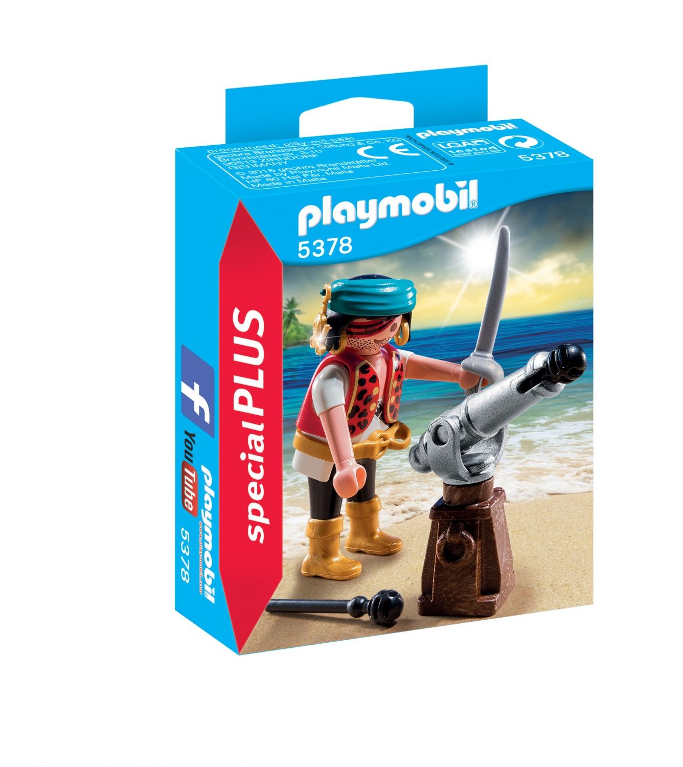 Playmobil 5378 - Canonnier Des Pirates - 2
