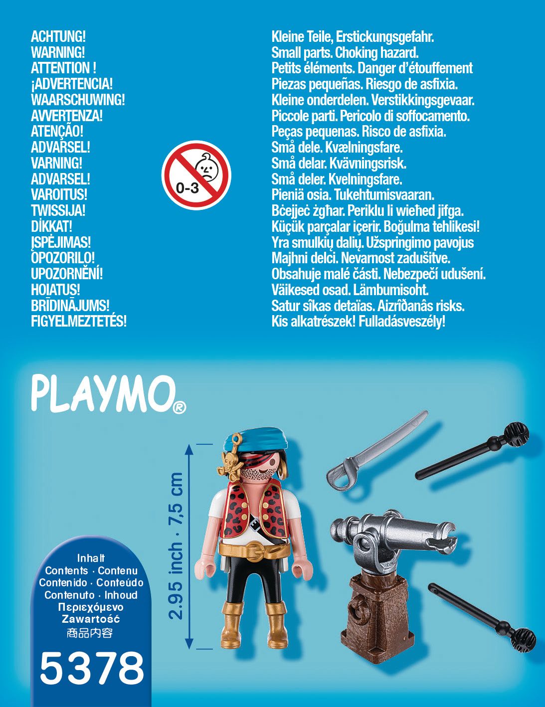 Playmobil 5378 - Canonnier Des Pirates - 4