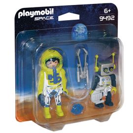 Playmobil 9492 - Duo Spationaute Et Robot