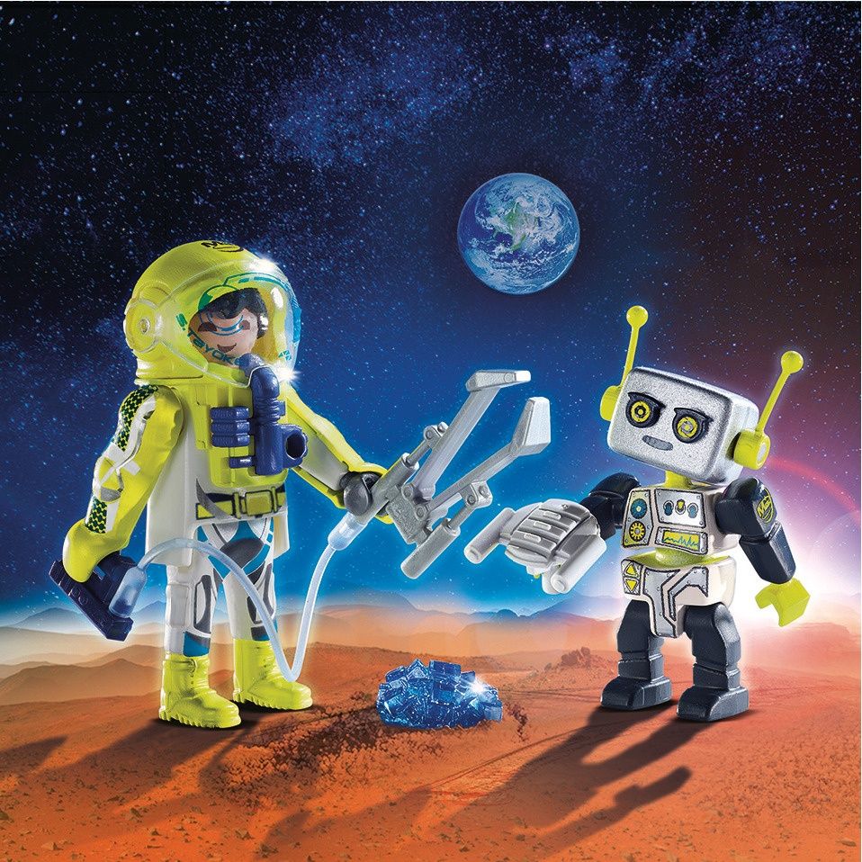 Playmobil 9492 - Duo Spationaute Et Robot - 4